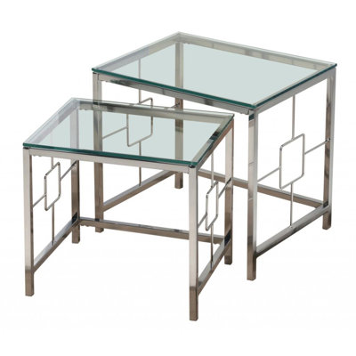 !nspire 2 Piece Nesting Table Set