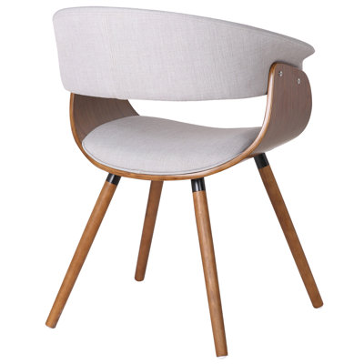 !nspire Bent Wood Accent Barrel Chair