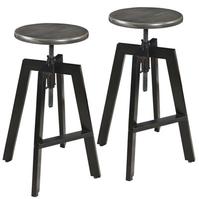 !nspire Adjustable Height Bar Stool (Set of 2)