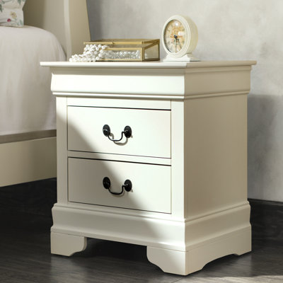 Lark Manor Corbeil 2 Drawer Nightstand
