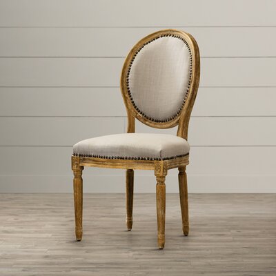 Hadrien Wood Traditional French Side Chair