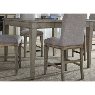 Lark Manor Maelys 5 Piece Counter Height Extendable Dining Table Set