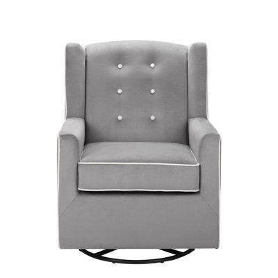 Baby Relax Emmett Button Tufted Swivel..