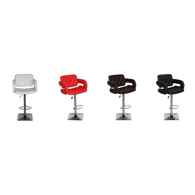 Container Adjustable Height Swivel Bar Stool