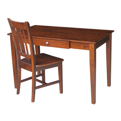 International Concepts Writing Desk with Chair