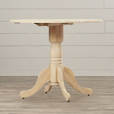 August Grove Imogene Dining Table with Dual Drop..
