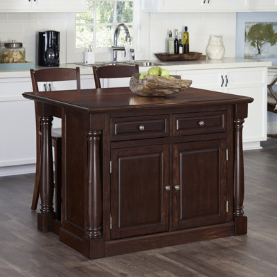 August Grove Shyanne Kitchen Island Set