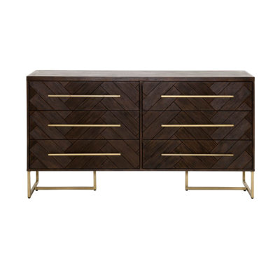 One Allium Way Montcerf 6 Drawer Dresser