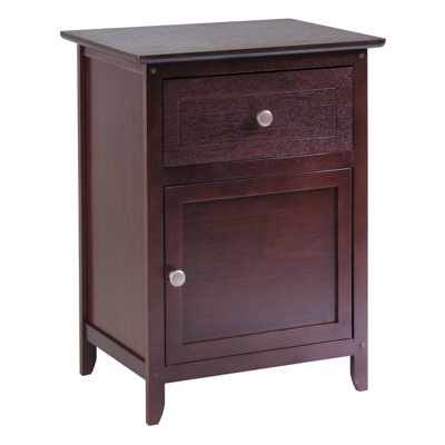 Beachcrest Home Gallinas 1 Drawer Nightstand