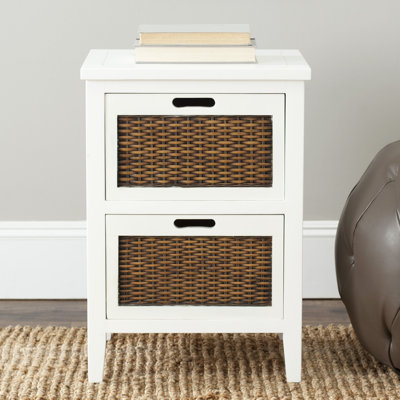 Beachcrest Home St. Leo 2 Drawer Nightstand