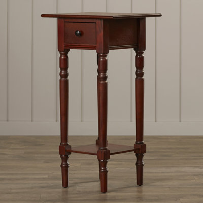 Beachcrest Home Amityville 1 Drawer End Table