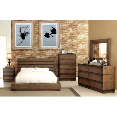 Loon Peak Elliston Platform Customizable Bedroom..