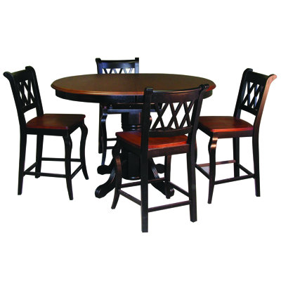 Loon Peak Copernicus 5 Piece Pub Table Set