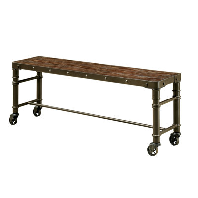 Trent Austin Design Zane Metal/Wood Bench