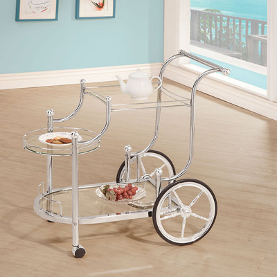 House of Hampton Hardy Serving Cart