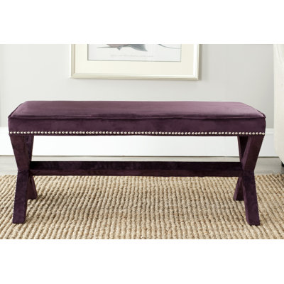 House of Hampton Conner Nailhead X Entryway Bench