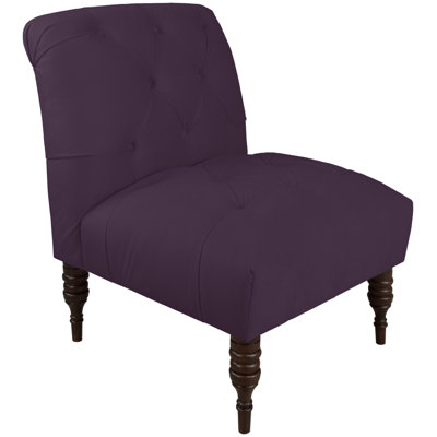 House of Hampton Amandsberg Tufted Slipper Chair