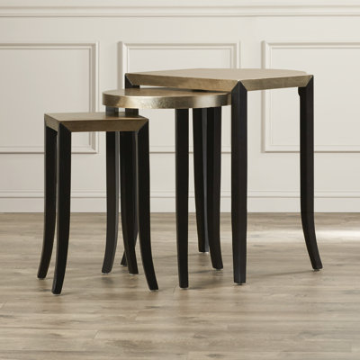 House of Hampton Paula 3 Piece Nesting Tables