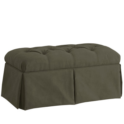 House of Hampton Deville Skirted Upholstered Sto..