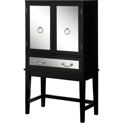 House of Hampton Otrange 6 Bottle Floor Wine Cabinet