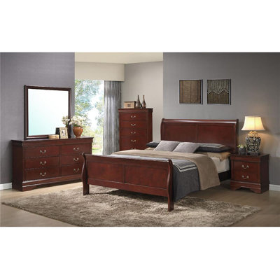 Cambridge Piedmont Panel 5 Piece Bedroom Set