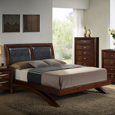 Roundhill Furniture Emily Upholstered Storage Pl..