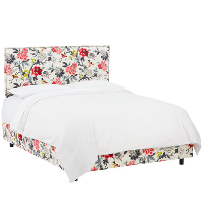 Bungalow Rose Garfield Upholstered Panel Bed