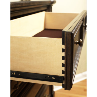 Sage Avenue Alexander 5 Drawer Media Chest