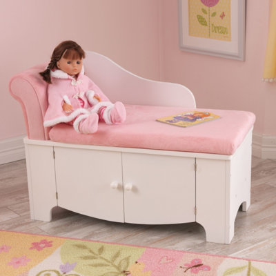kidkraft princess kids polyester chaise lounge & reviews | wayfair kidkraft princess kids polyester chaise lounge & reviews | wayfair