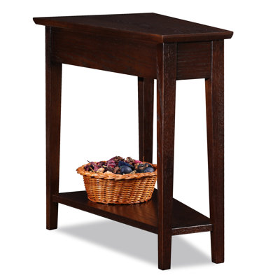 Leick Furniture Chocolate Oak End Table