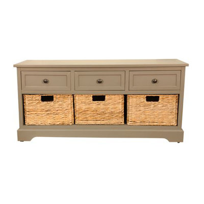 Breakwater Bay Lady Lake Storage Entryway Bench