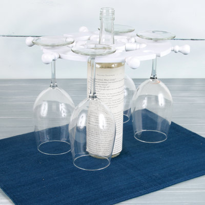Breakwater Bay Pelican Bay Tabletop Wine Glass R..