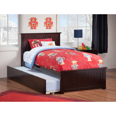 Breakwater Bay Oakmere Panel Bed with Trundle