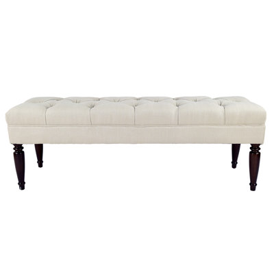 MJL Furniture Sachi Upholstered Bedroom Bench
