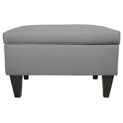 MJL Furniture Key Largo Legged Box Storage Ottoman