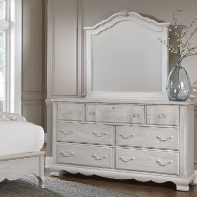 Virginia House Villa Sophia 7 Drawer Dresser wit..