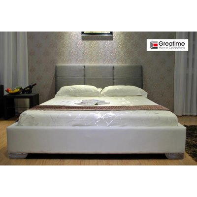 Greatime Upholstered Platform Bed