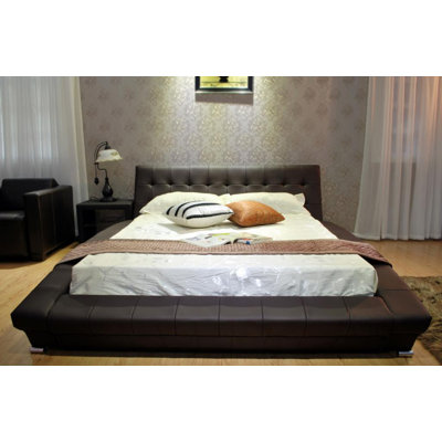 Greatime Upholstered Platform Bed