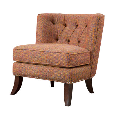 Mercury Row Ells Tufted Slipper Chair