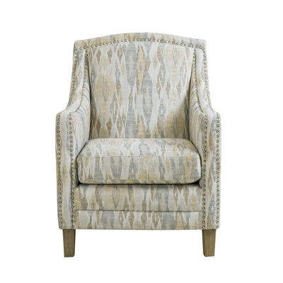 Bungalow Rose Lakewood Nailhead Club Chair