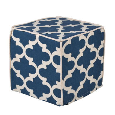 Brite Ideas Living Fynn Cadet Macon Corded Foam Ottoman