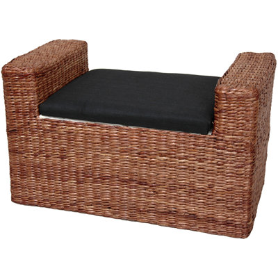Bay Isle Home Horsetail Storage Bench