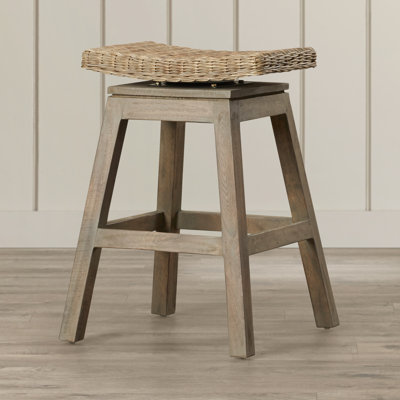 Bay Isle Home Ann Swivel Bar Stool