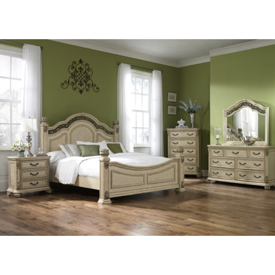 Astoria Grand Cavas Panel Customizable Bedroom Set