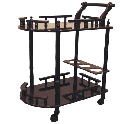 World Menagerie Zabala 2 Tier Wine Table
