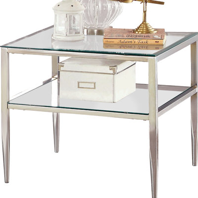 Mercer41 Travolta Open Shelf End Table