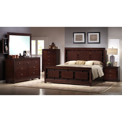Latitude Run Lona Panel Customizable Bedroom Set