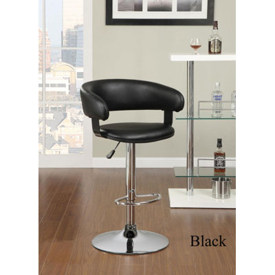 Infini Furnishings Adjustable Height Swivel Bar Stool
