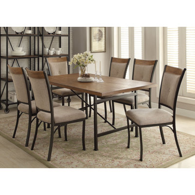 Infini Furnishings 7 Piece Dining Set