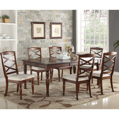 Infini Furnishings 7 Piece Dining Set